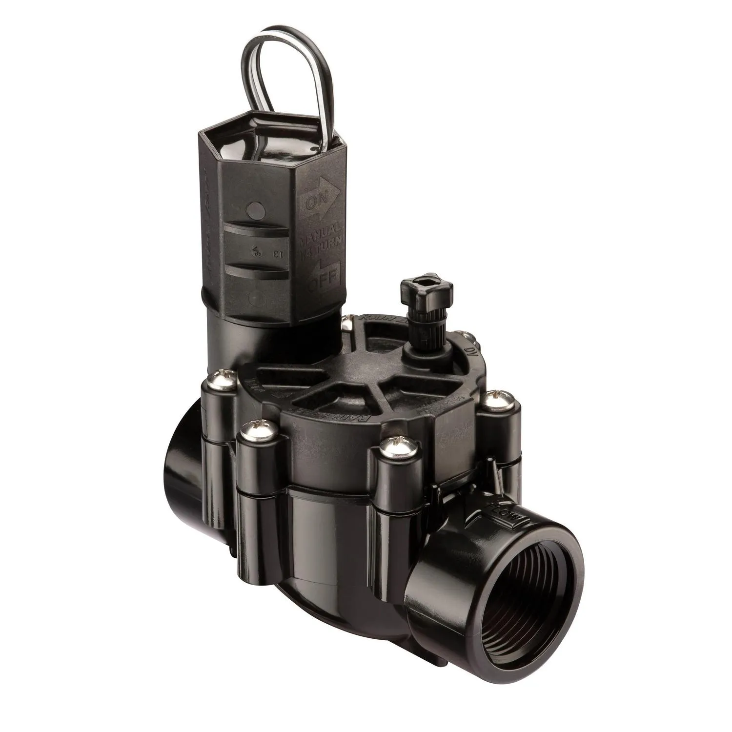 VÁLVULA SOLENOIDE C/CONTROL DE FLUJO 1"º